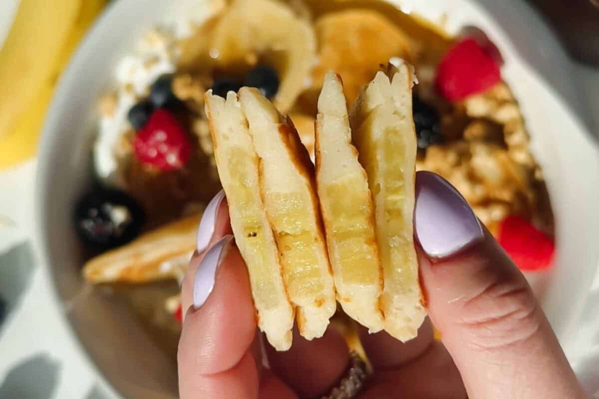 Viral Mini Banana Pancakes in a Bowl: Easy Make-Ahead Breakfast